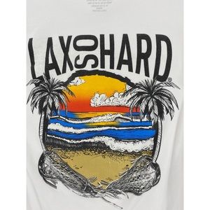 LAX SO HARD tee Sz S.  Lacrosse Sports. #A3